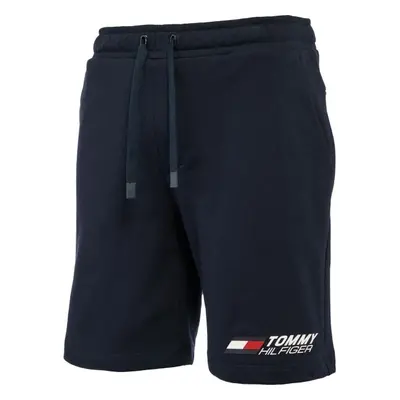 Tommy Hilfiger ESSENTIALS SWEATSHORTS Pánské šortky, tmavě modrá, velikost