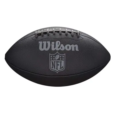 Wilson NFL JET BLACK JR Juniorský míč na americký fotbal, černá, velikost