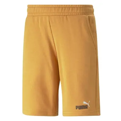 Puma ESSENTIALS+ COL SHORTS Pánské kraťasy, žlutá, velikost