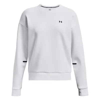 Under Armour UNSTOPPABLE FLC CREW Dámská mikina, bílá, velikost