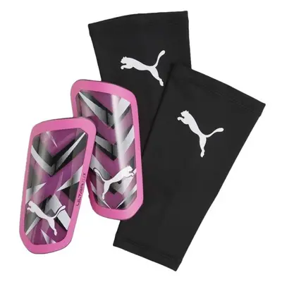 Puma ULTRA FLEX SLEEVE Fotbalové chrániče, růžová, velikost