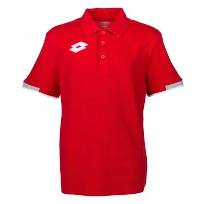 Lotto DELTA POLO SHIRT Chlapecké polo triko, červená, velikost