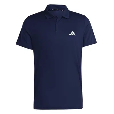 adidas TRAIN ESSENTIALS POLO SHIRT Pánské tréninkové tričko, tmavě modrá, velikost