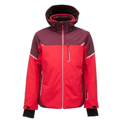 CMP MAN JACKET ZIP HOOD Pánská lyžařská bunda, červená, velikost