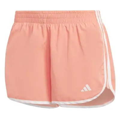 adidas MARATHON SHORTS Dámské šortky na běhání, lososová, velikost