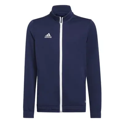 adidas ENTRADA TRACK JACKET Juniorská fotbalová mikina, tmavě modrá, velikost