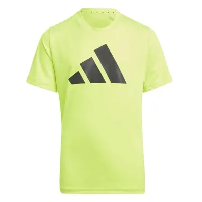 adidas TRAIN ESSENTIALS TEE Chlapecké tričko, žlutá, velikost