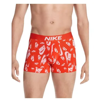 Nike DRI-FIT ESSENTIAL Pánské boxerky, oranžová, velikost