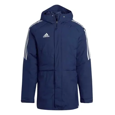 adidas CONDIVO STADIUM PARKA Pánská fotbalová bunda, modrá