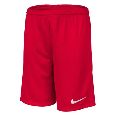 Nike DRI-FIT PARK Chlapecké fotbalové kraťasy, červená, velikost