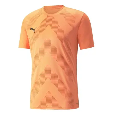 Puma TEAMGLORY JERSEY TEE Pánské fotbalové triko, oranžová, velikost