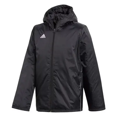 adidas CORE JACKET Chlapecká sportovní bunda, černá, velikost