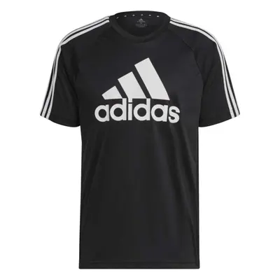 adidas SERENO TEE Pánské fotbalové tričko, černá, velikost