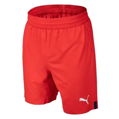 Puma SKS SHORTS PROMO Pánské fotbalové šortky, červená, velikost