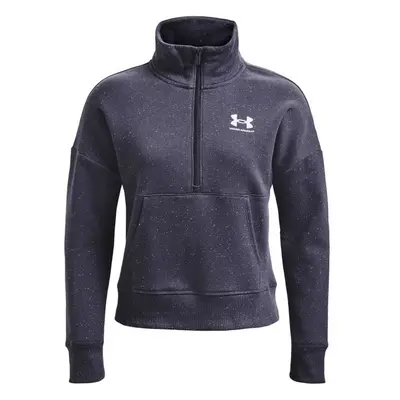 Under Armour RIVAL Dámská flísová mikina, tmavě modrá, velikost