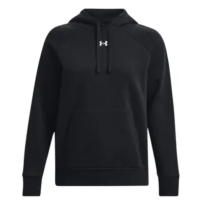 Under Armour RIVAL FLEECE HOODIE Dámská mikina, černá, velikost