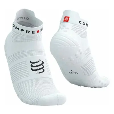 Compressport PRO RACING SOCKS V4.0 RUN Běžecké ponožky, bílá, velikost