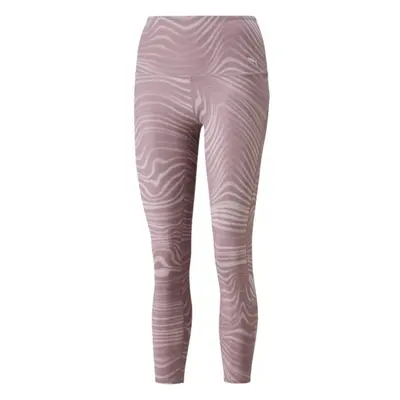 Puma STUDIO AOP HW LEGGINGS Dámské legíny, růžová, velikost