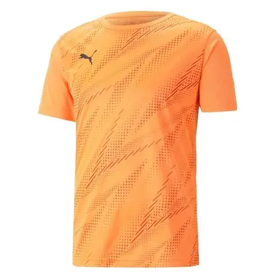 Puma INDIVIDUALRISE GRAPHIC TEE Pánské triko, oranžová, velikost