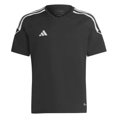 adidas TIRO JERSEY Dětský fotbalový dres, černá, velikost