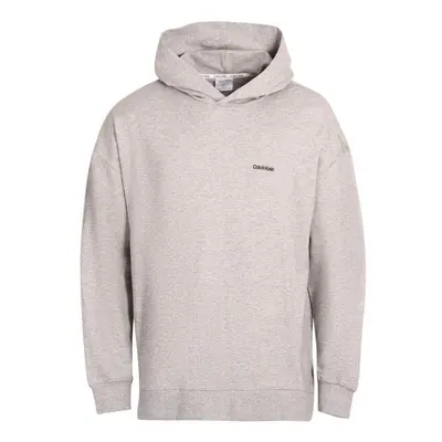 Calvin Klein MODERN COTTON LOUNGE-L/S HOODIE Pánská mikina, šedá, velikost