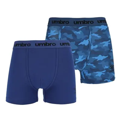 Umbro BOXER SHORT PACK Pánské boxerky, modrá, velikost