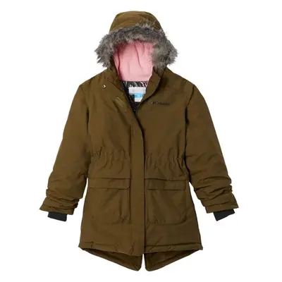 Columbia NORDIC STRIDER JACKET Dětská zimní bunda, khaki, velikost