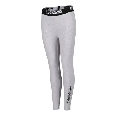 Napapijri M-BOX LEGGINGS Dámské legíny, šedá, velikost