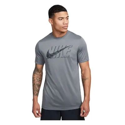 Nike DRI-FIT Pánské tréninkové tričko, šedá, velikost