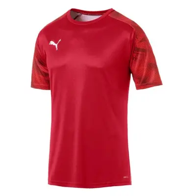 Puma CUP TRAINING JERSEY TEE Pánské sportovní triko, červená, velikost