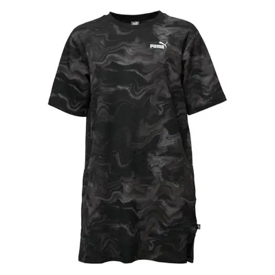 Puma ESSENTIALS LOGO DRESS TR Dámské šaty, černá, velikost