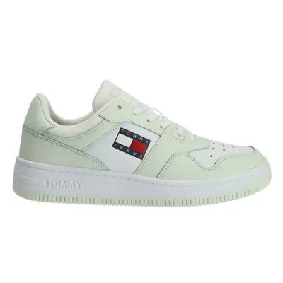 Tommy Hilfiger TOMMY JEANS RETRO BASKET WMN Dámské nízké tenisky, světle zelená, velikost