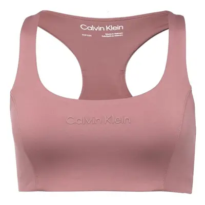 Calvin Klein WO - Sports Bra Medium Support Dámská sportovní podprsenka, růžová, velikost