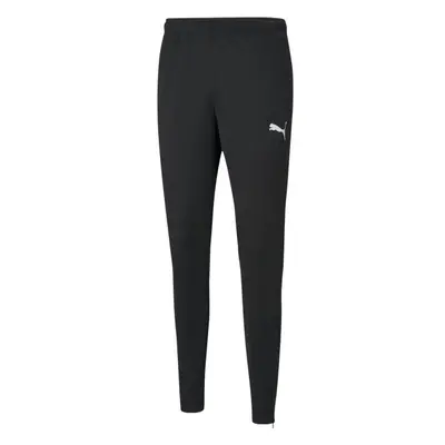 Puma TEAMRISE POLY TRAINING PANTS Pánské fotbalové tepláky, černá, velikost