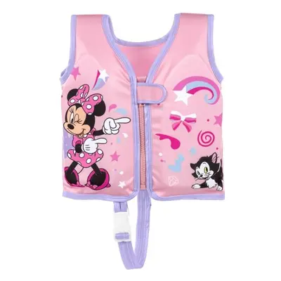 Bestway FABRIC SWIM KIDS VEST S/M Dívčí plavecká vesta, růžová, velikost