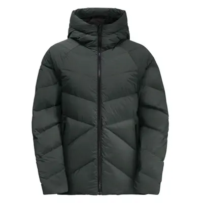 Jack Wolfskin MARIENPLATZ W Dámská péřová bunda, tmavě zelená, velikost