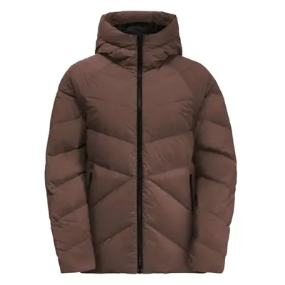 Jack Wolfskin MARIENPLATZ W Dámská péřová bunda, hnědá, velikost