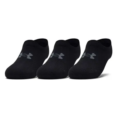 Under Armour ESSENTIAL ULTRALOW TAB 3PK Dámské nízké ponožky, černá, velikost