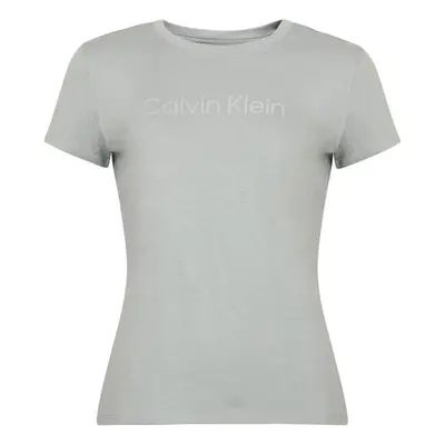 Calvin Klein S/S T-SHIRTS Dámské tričko, světle modrá, velikost