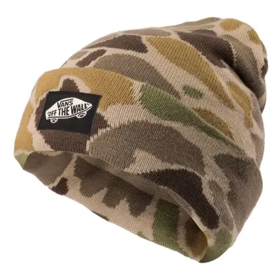 Vans CLASSIC TALL CUFF BEANIE Čepice, khaki, velikost