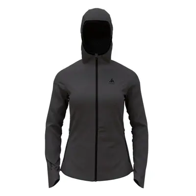 Odlo W ASCENT PW MID LAYER HOODY Dámská mikina, tmavě šedá, velikost