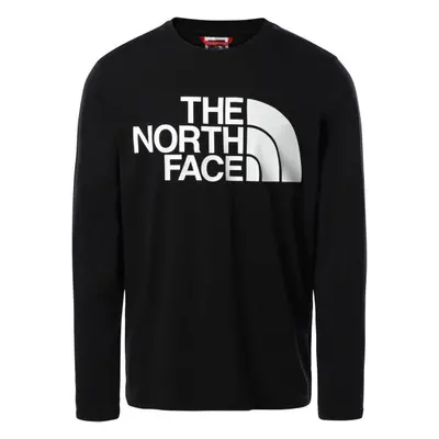 The North Face STANDARD Pánské triko s dlouhým rukávem, černá, velikost