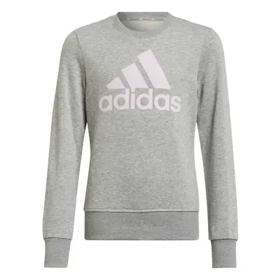 adidas BIG LOGO SWEATSHIRT Dívčí mikina, šedá, velikost