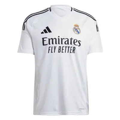 adidas REAL MADRID HOME JERSEY Pánský fotbalový dres, bílá, velikost