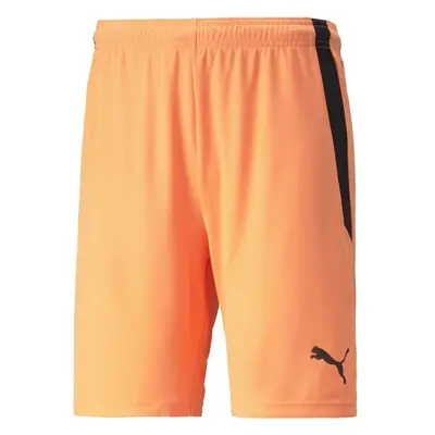 Puma TEAM LIGA SHORTS Pánské šortky, oranžová, velikost