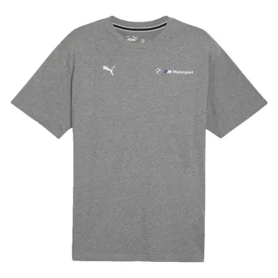 Puma BMW MOTORSPORT ESSENTIALS+ LOGO TEE Pánské triko, šedá, velikost