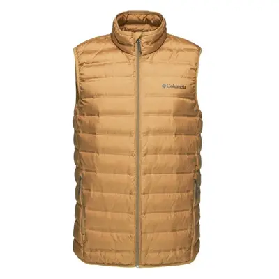 Columbia LAKE II DOWN VEST Pánská zimní vesta, hnědá, velikost