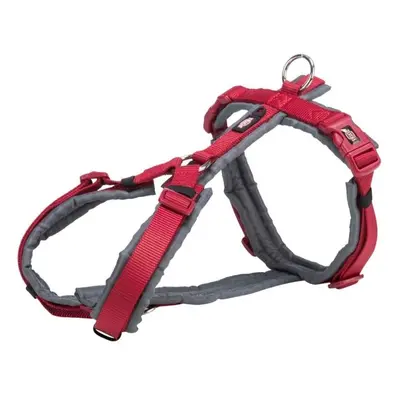 TRIXIE PREMIUM DOG HARNESS Postroj, tmavě šedá, velikost