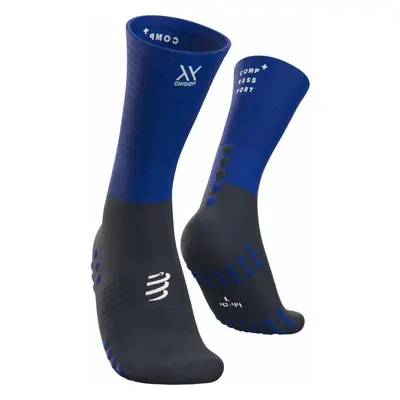 Compressport MID COMPRESSION SOCKS Běžecké ponožky, modrá, velikost