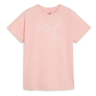 Puma MOTION TEE Dívčí sportovní triko, růžová, velikost